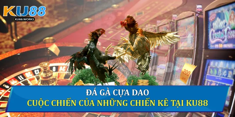Đá Gà Cựa Dao - Cuộc Chiến Của Những Chiến Kê Tại Ku88 1 Đá gà cựa dao
